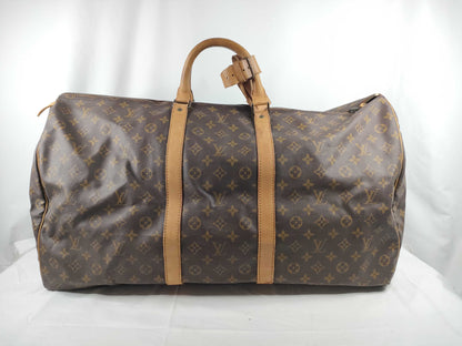 LOUIS VUITTON Monogram Keepall 60 Boston Bag