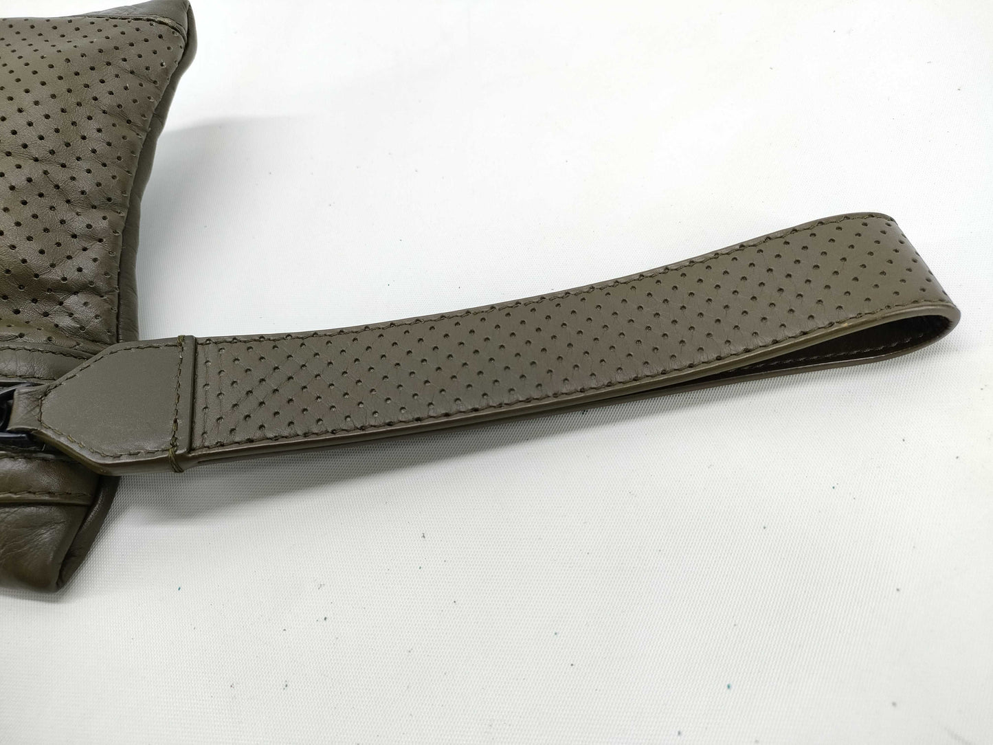 BOTTEGA VENETA BOTTEGA VENETA LEGGERO Clutch Second Bag Olive Color Second Bag