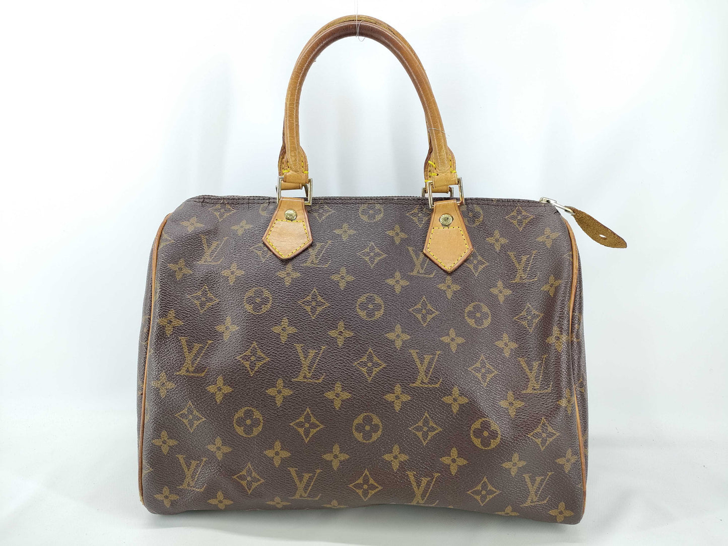 LOUIS VUITTON Monogram Speedy 30 TV21 Boston Bag