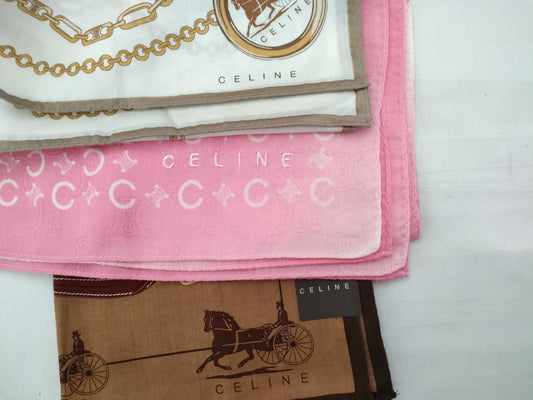 CELINE CELINE 5-piece handkerchief set Other accessories