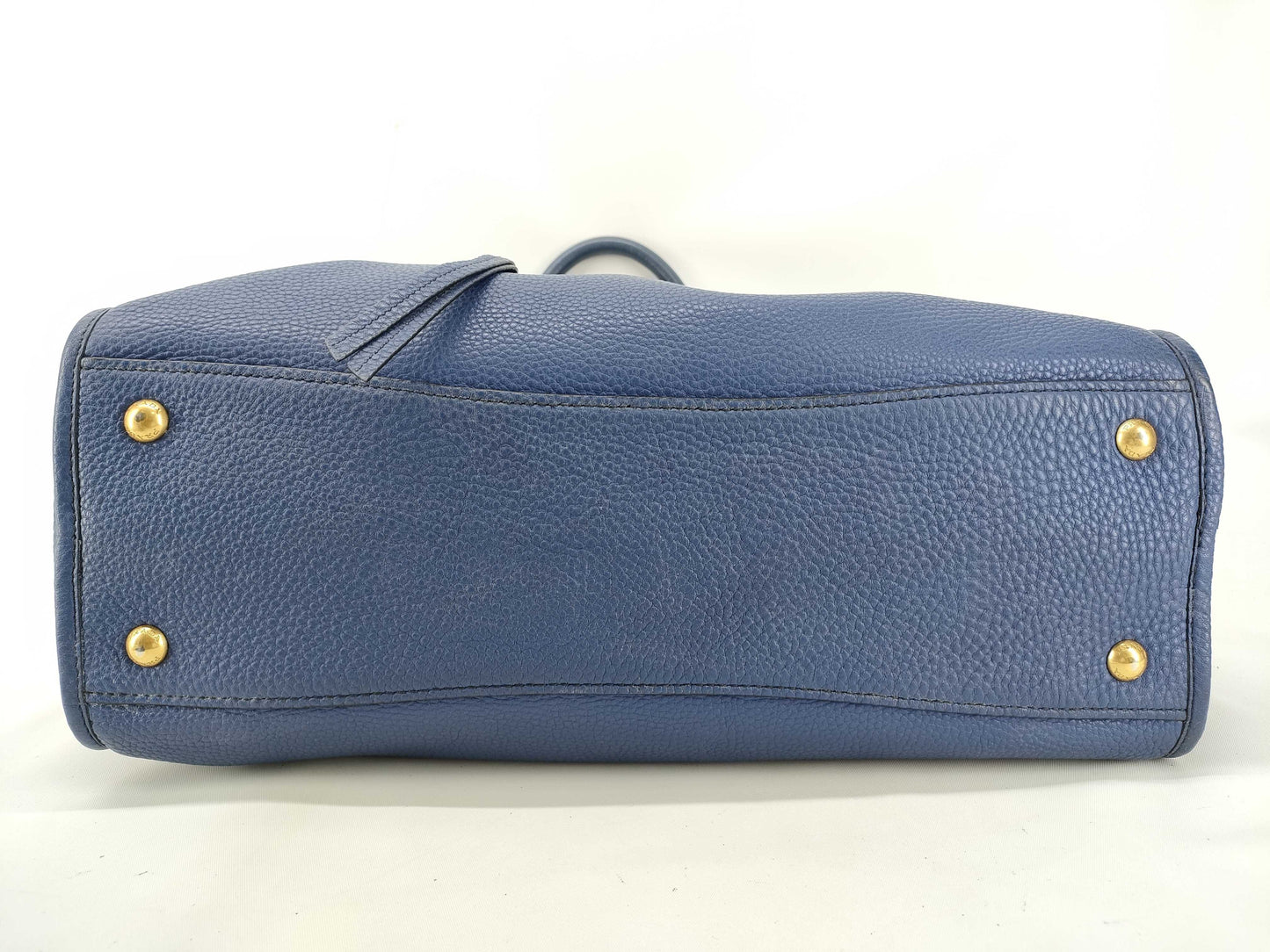 PRADA PRADA BL0805 Handbag Blue Handbag