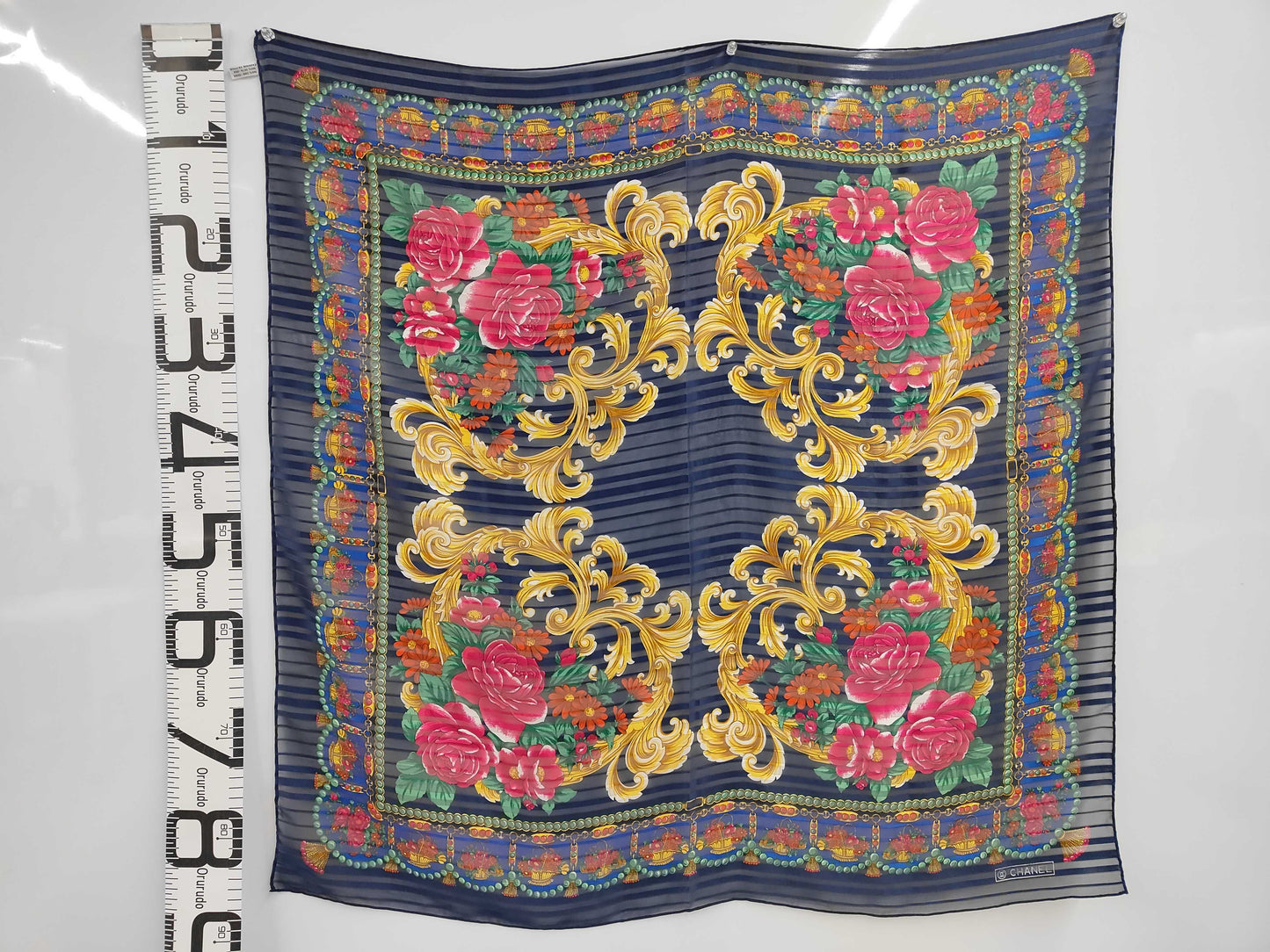 CHANEL CHANEL Carre Scarf with tag Scarf