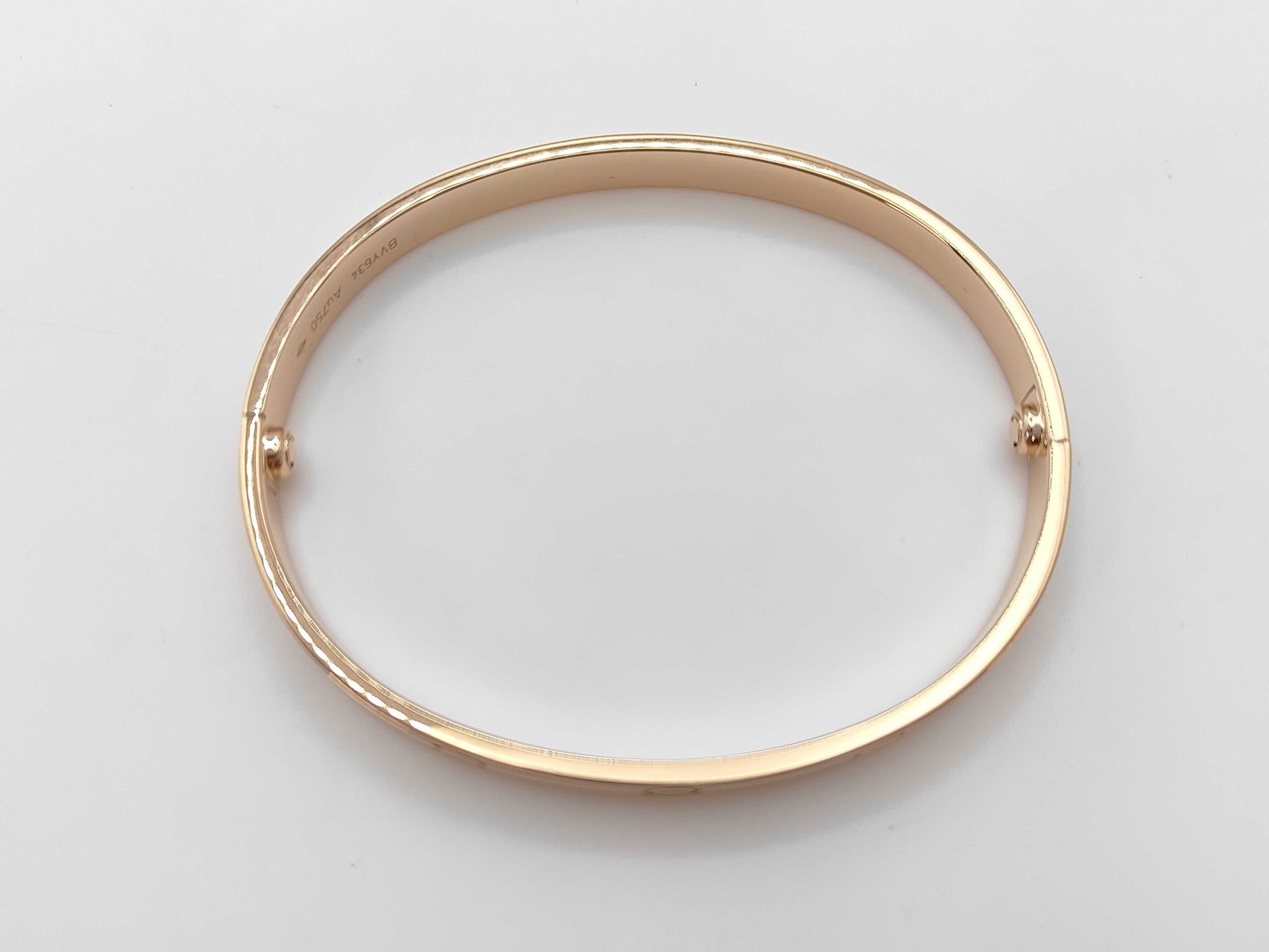 Cartier Love Bracelet Classic Model #19 PG Au750 34.5g Bracelet/Bangle 