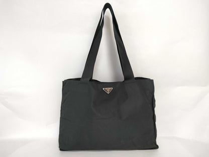 PRADA nylon PRADA Prada tote bag with LAMPO engraving