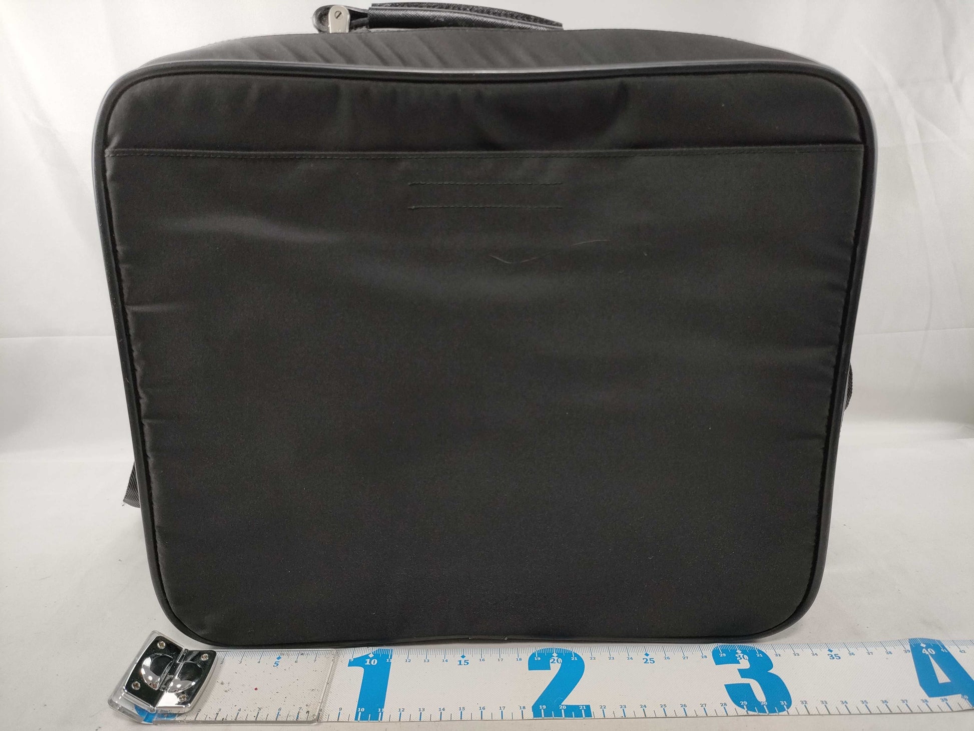 PRADA Nylon PRADA Prada 2-way Business Bag Shoulder Bag Handbag Briefcase Document Bag Triangle Logo Tessuto Nylon Black Business Bag