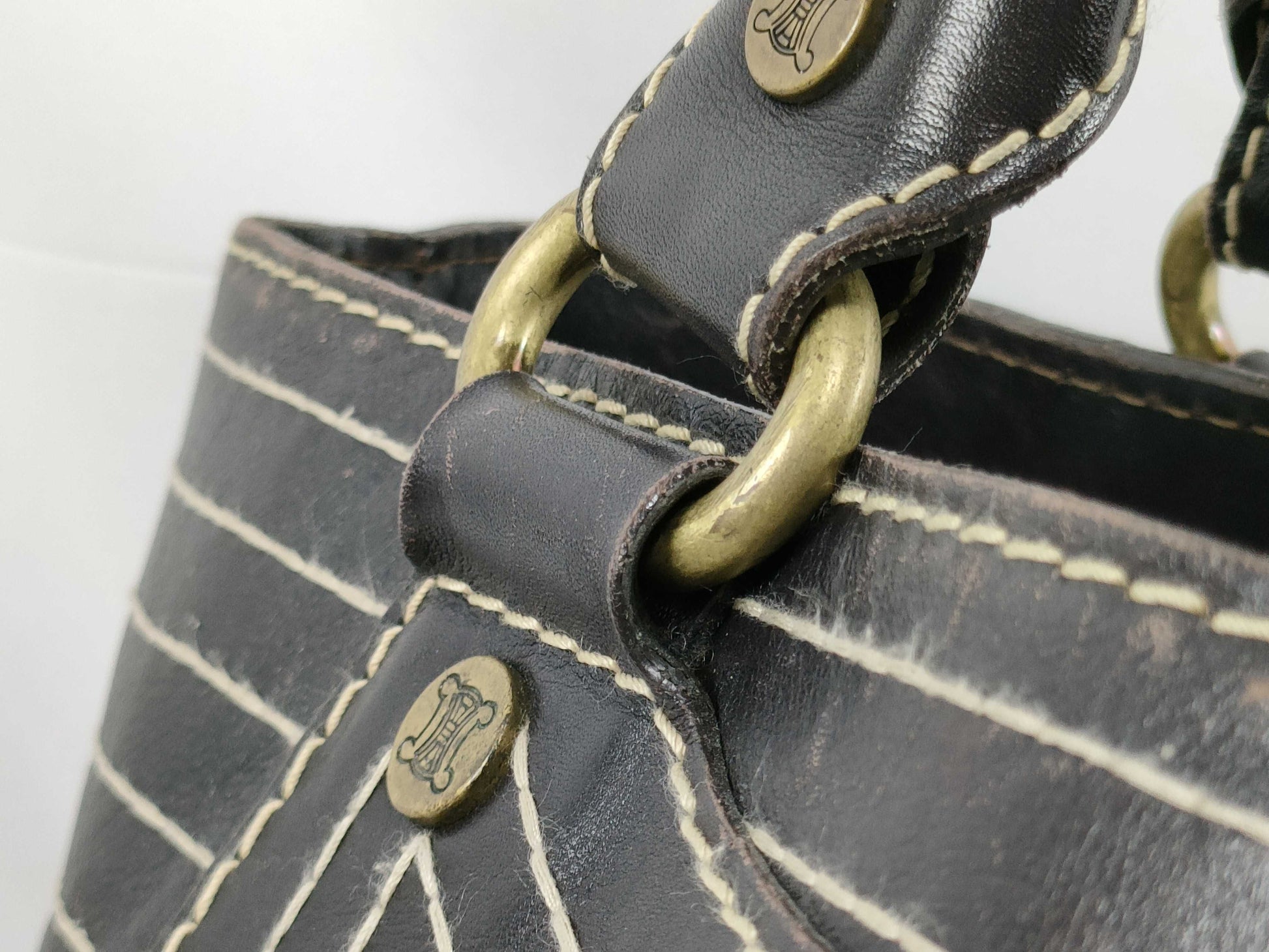 CELINE Boogie Bag Handbag Leather Handbag