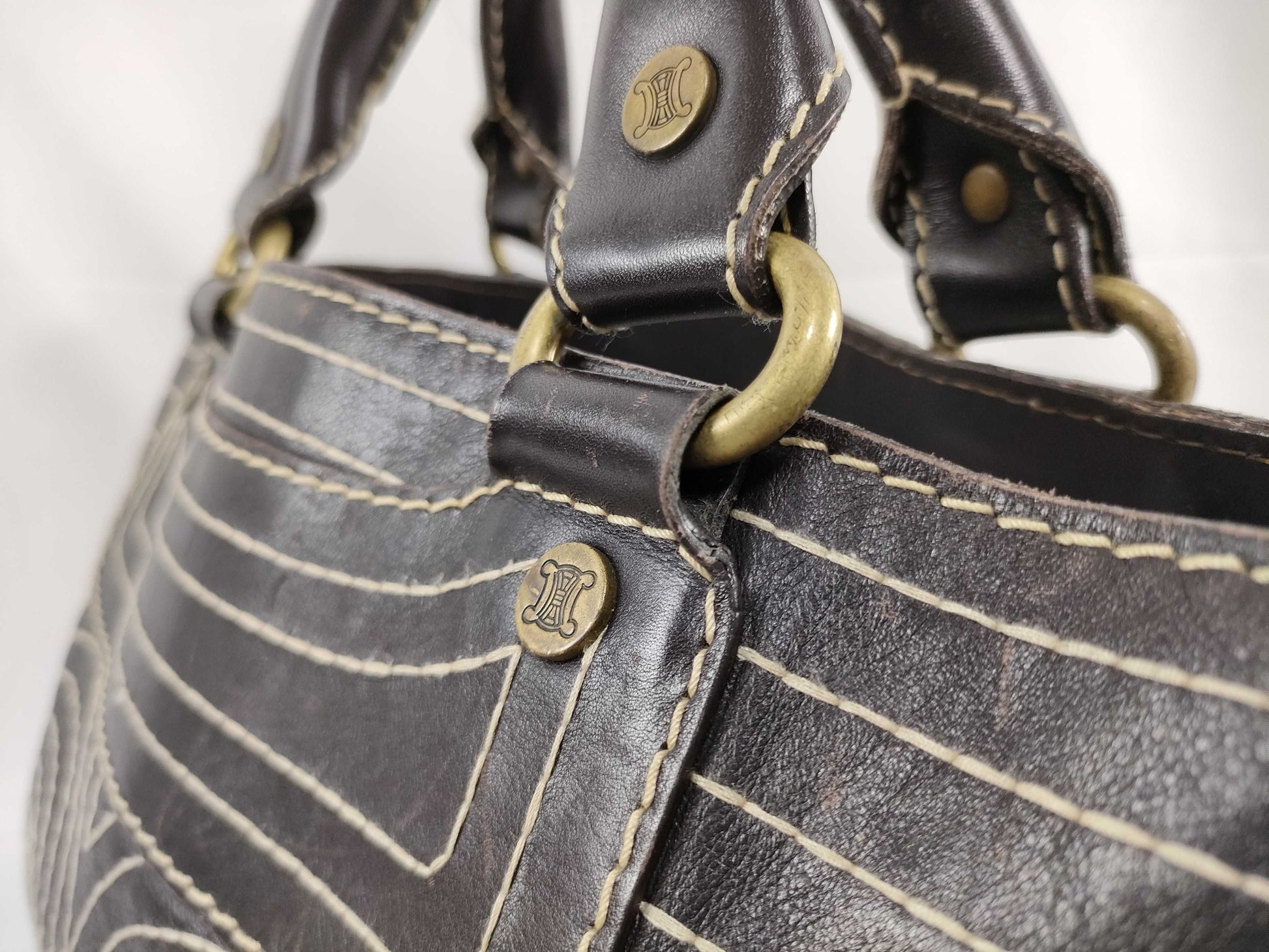 CELINE Boogie Bag Handbag Leather Handbag