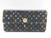 LOUIS VUITTON Monogram Multicolor Louis Vuitton Multicolor Portefeuille Sarah Wallet