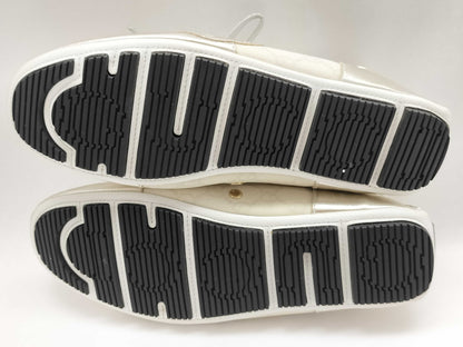 GUCCI GG GUCCI Sneakers Interlocking GG Pattern Canvas Silver Size 36 Sneakers