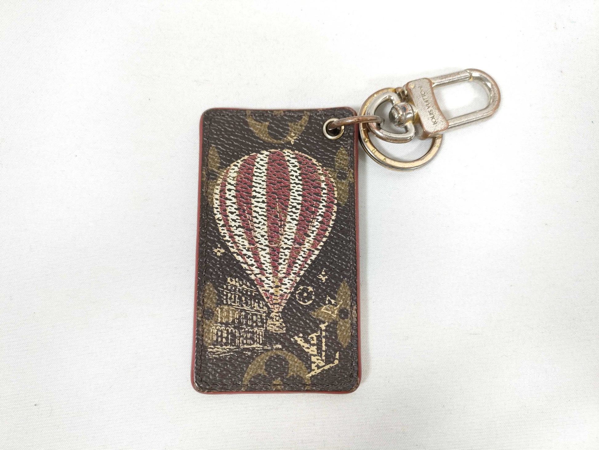 LOUIS VUITTON Illustre Air Balloon Keychain Charm Monogram Charm
