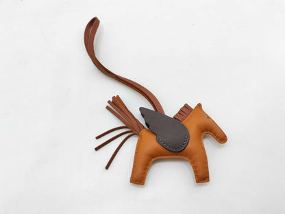 HERMES Rodeo Pegasus PM Mocha x Pain de Pice x Sienne Double Stamp Charm