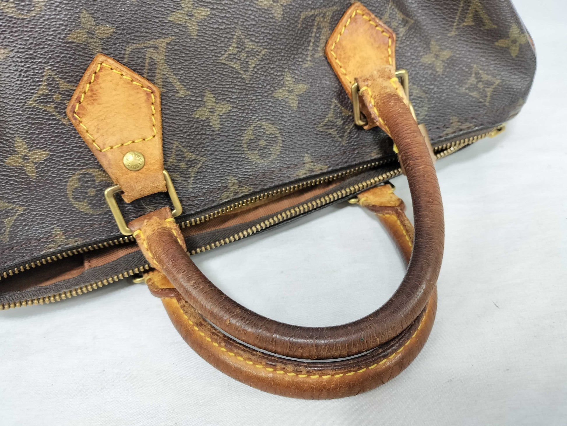 LOUIS VUITTON Monogram M41108 Speedy 30 Handbag