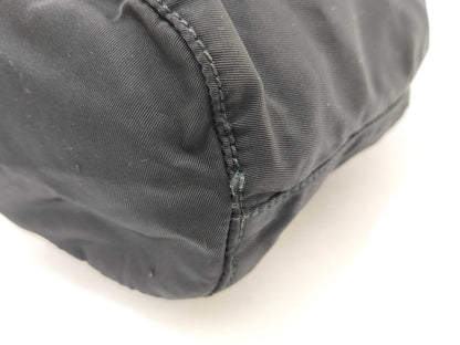 PRADA Nylon Prada Triangle Logo Nylon Drawstring Tessuto Bag Pouch