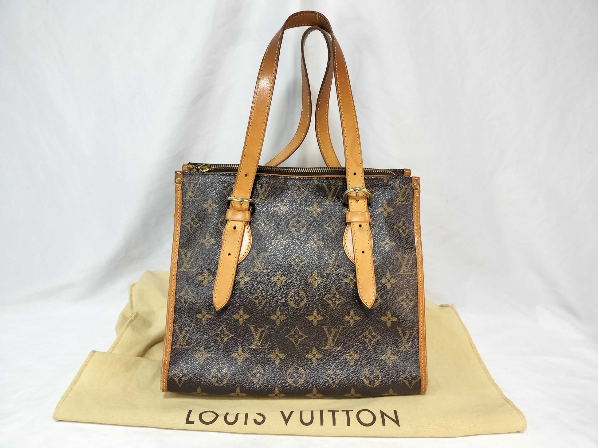 LOUIS VUITTON Monogram Popincourt Au M40007 Tote Bag Shoulder Bag