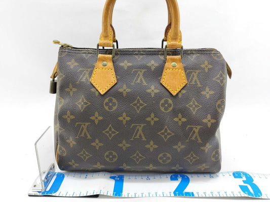 LOUIS VUITTON Monogram M41109 Speedy 25 Handbag