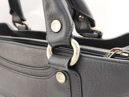 CELINE Boogie Back Leather Handbag