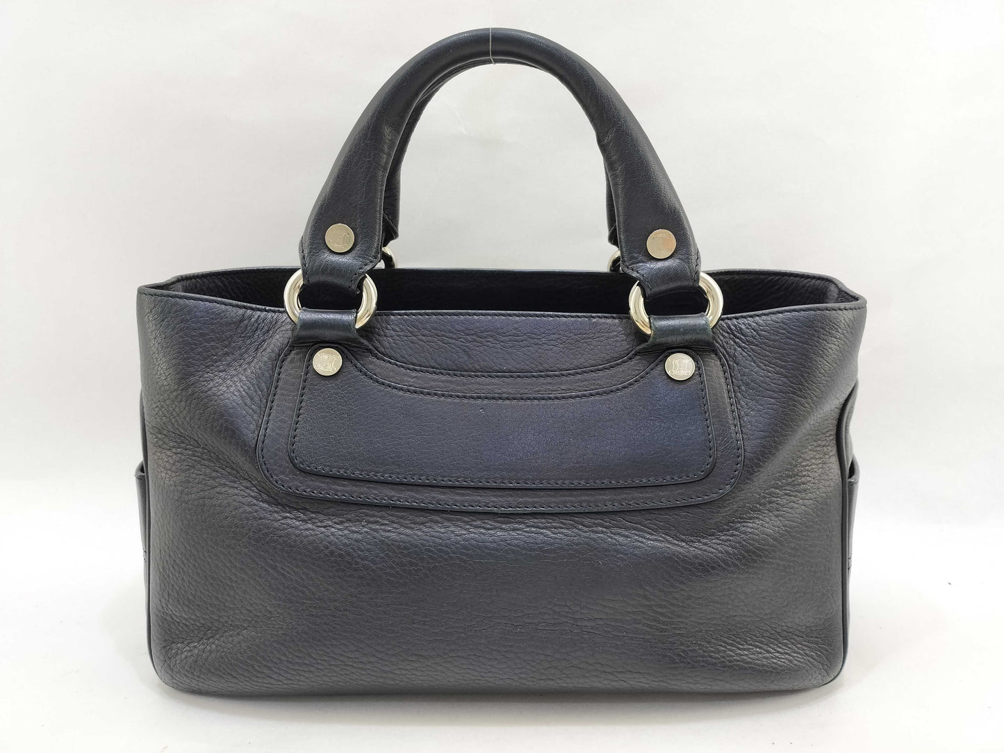 CELINE Boogie Back Leather Handbag