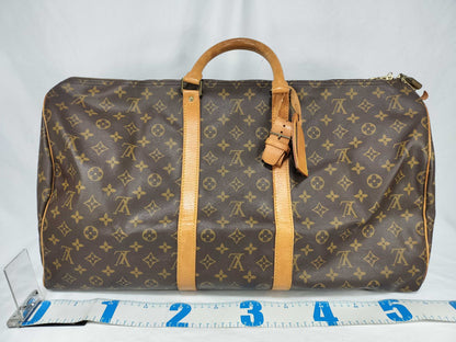 LOUIS VUITTON Monogram Louis Vuitton Monogram M41424 Keepall 55 Boston Bag Boston Bag