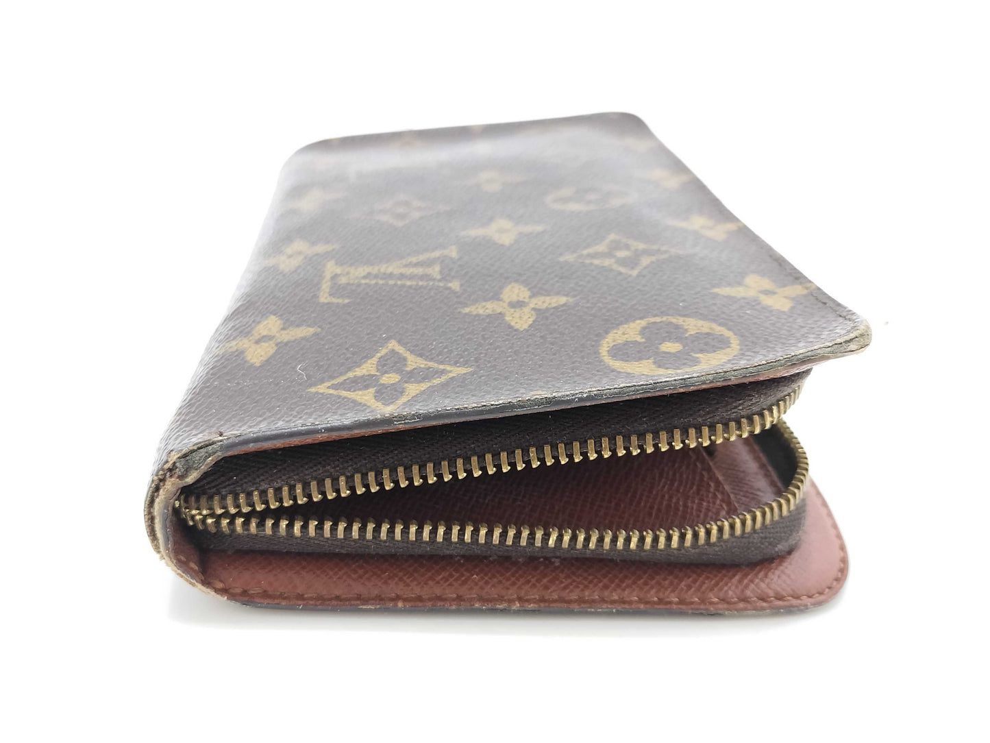 LOUIS VUITTON Monogram Louis Vuitton Monogram Porte Monne Zip Wallet M61727