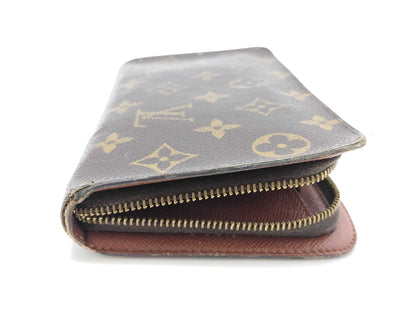 LOUIS VUITTON Monogram Louis Vuitton Monogram Porte Monne Zip Wallet M61727