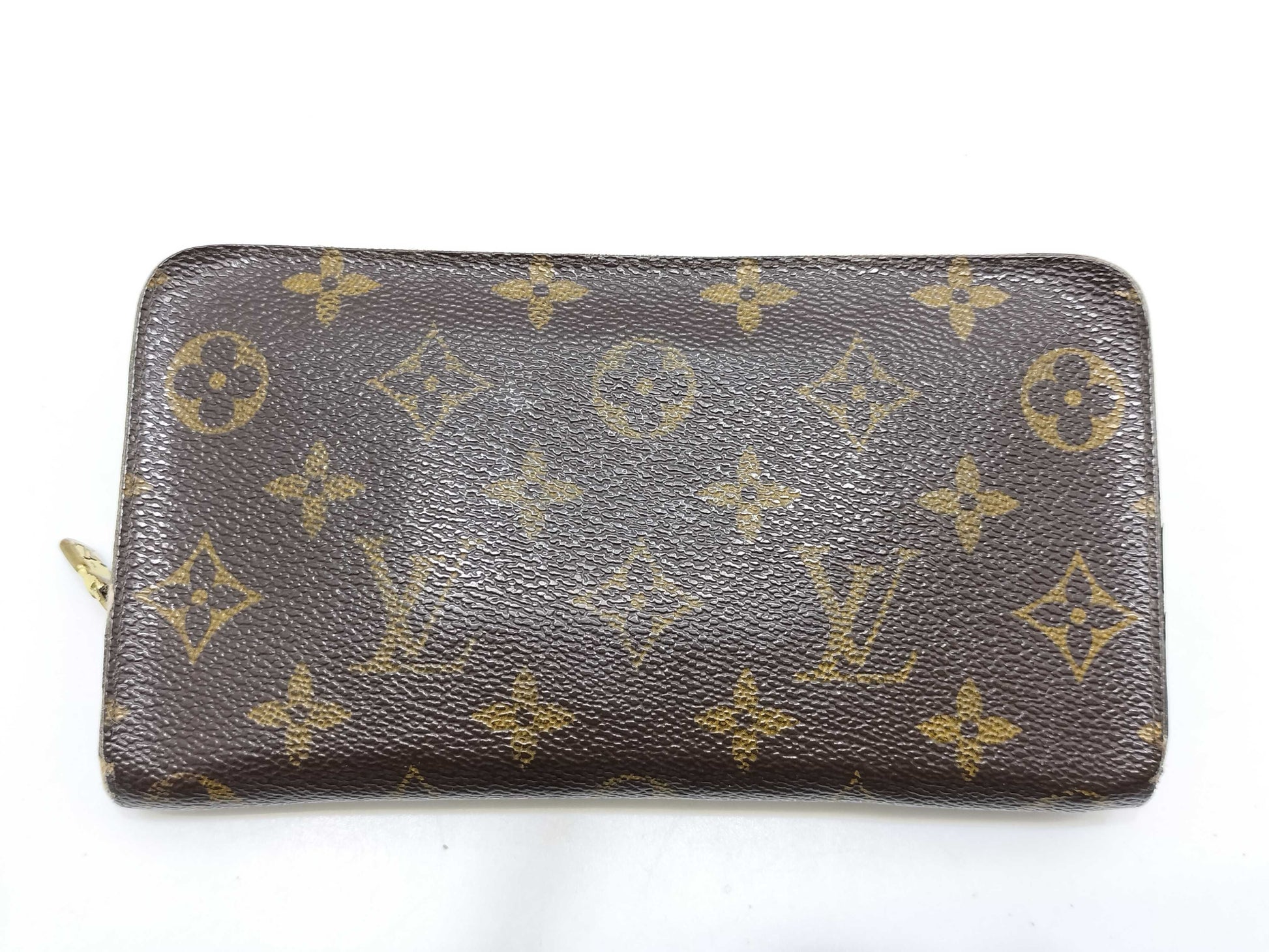 LOUIS VUITTON Monogram Louis Vuitton Monogram Porte Monne Zip Wallet M61727