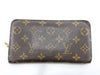 LOUIS VUITTON Monogram Louis Vuitton Monogram Porte Monne Zip Wallet M61727
