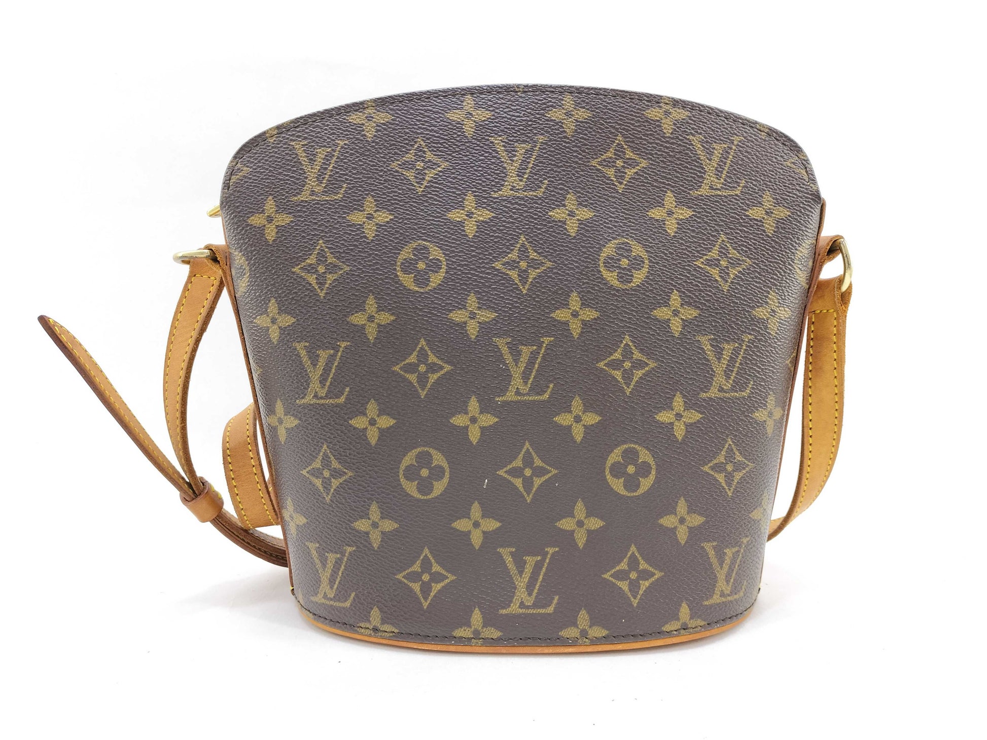 LOUIS VUITTON Monogram M51290 Drouot Shoulder Bag