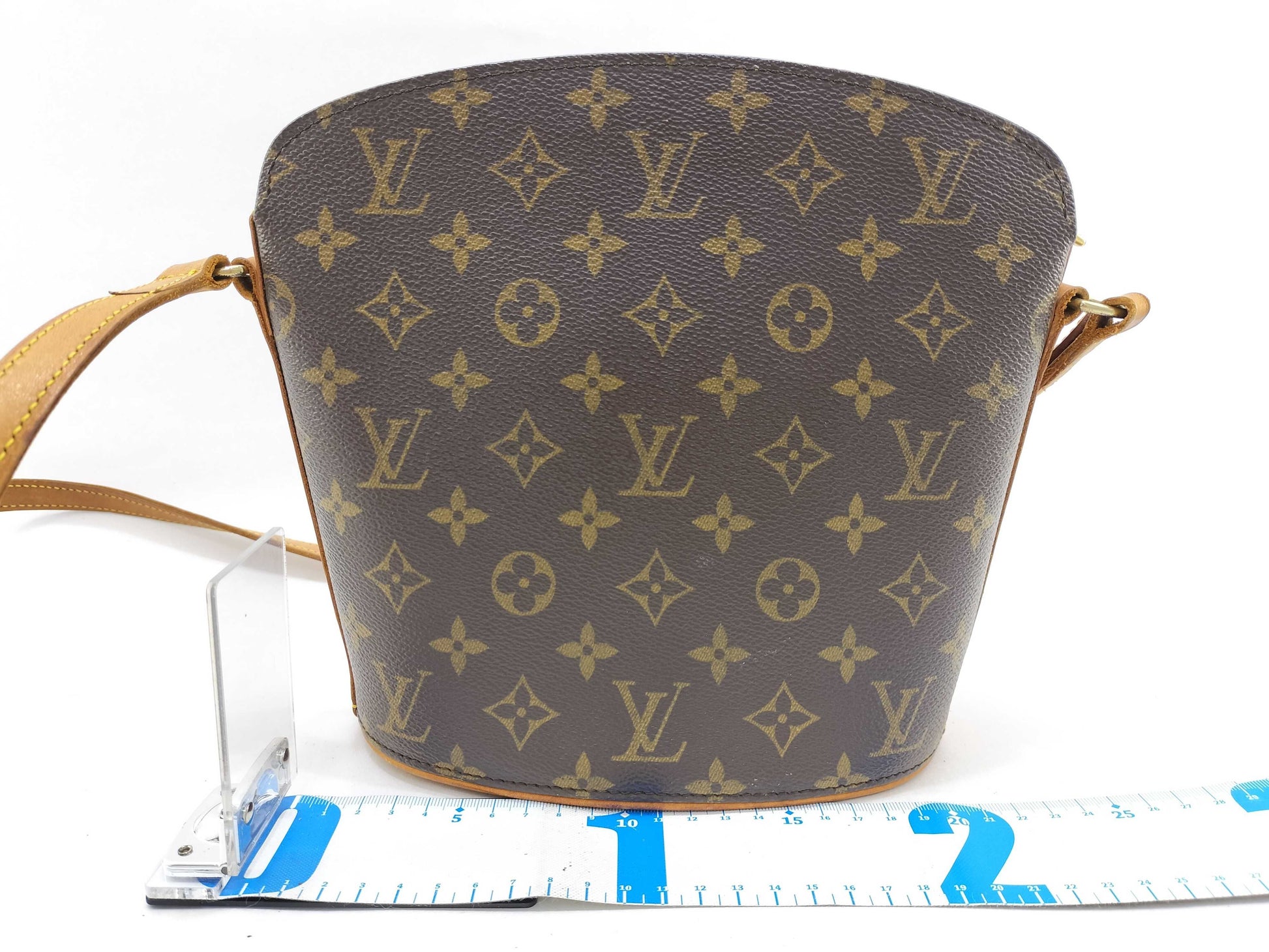 LOUIS VUITTON Monogram M51290 Drouot Shoulder Bag