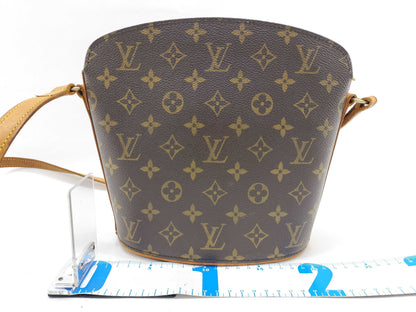 LOUIS VUITTON Monogram M51290 Drouot Shoulder Bag