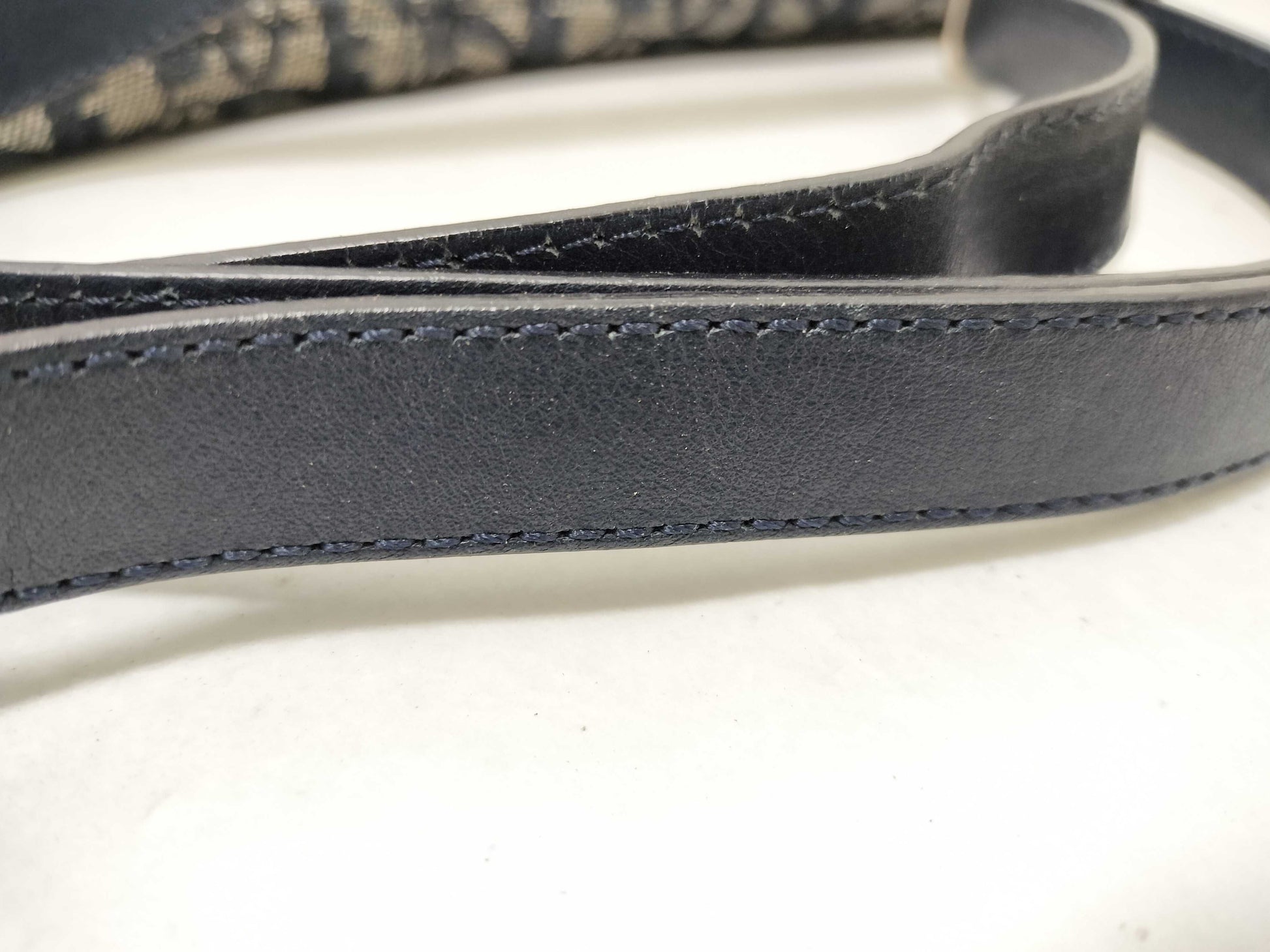 Dior Trotter Shoulder Bag, Trotter Canvas Navy