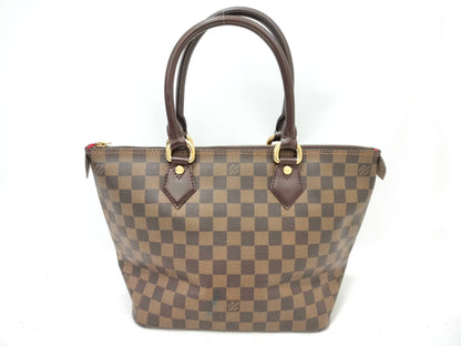 LOUIS VUITTON Damier LV Saleya PM Damier Brown Tote Bag