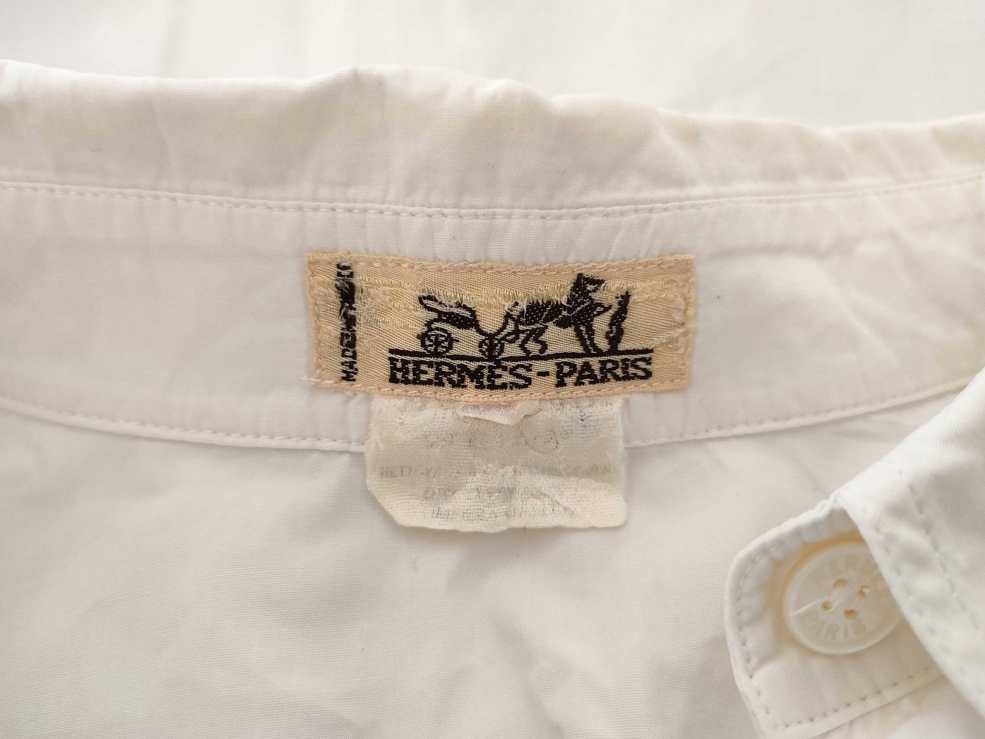 HERMES Hermes white shirt