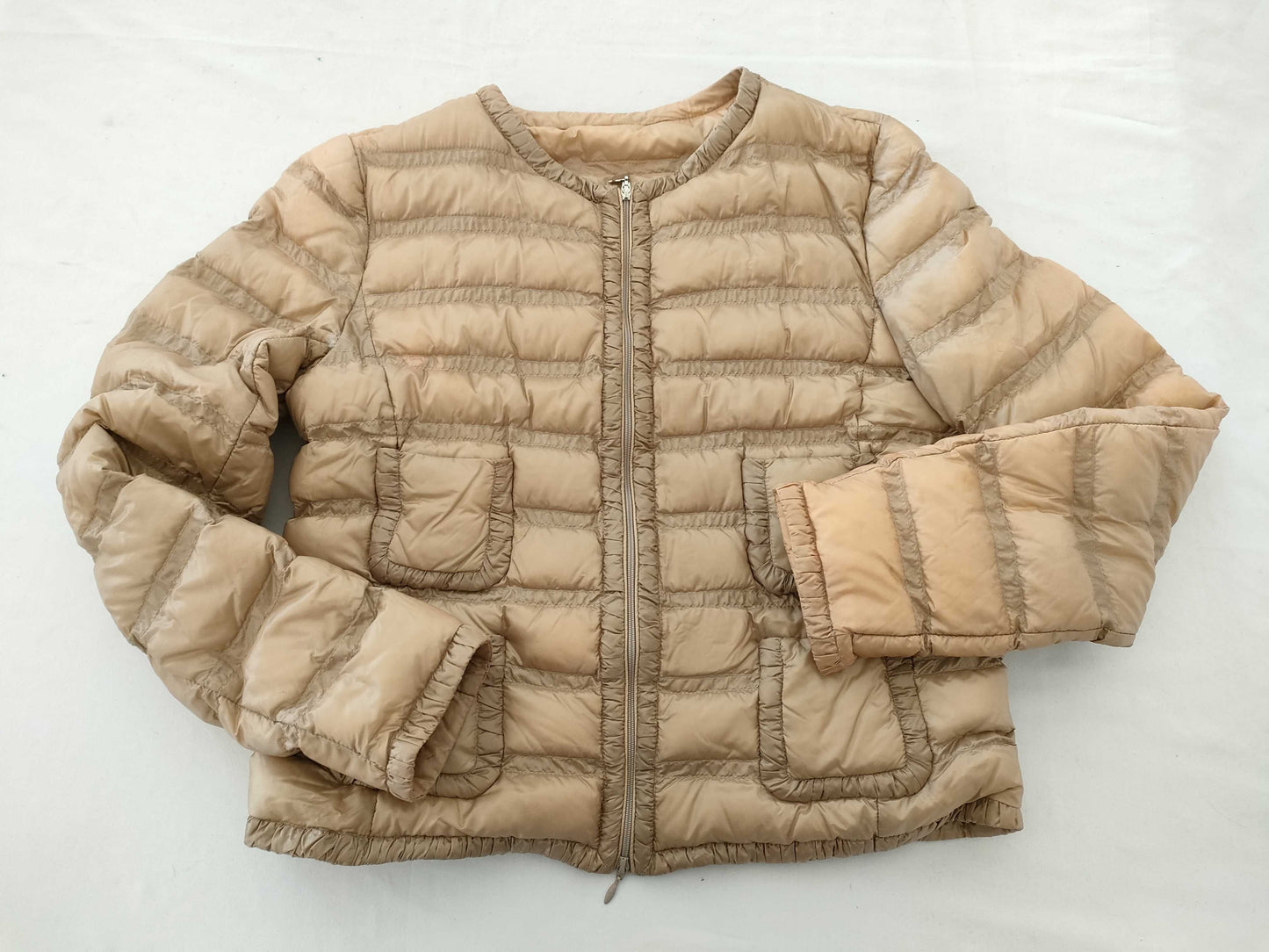 MONCLER MONCLER Women's Down Beige Jacket