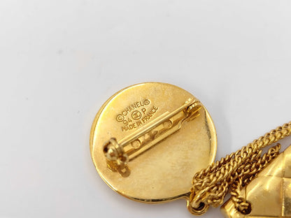 CHANEL Matelasse Motif Brooch