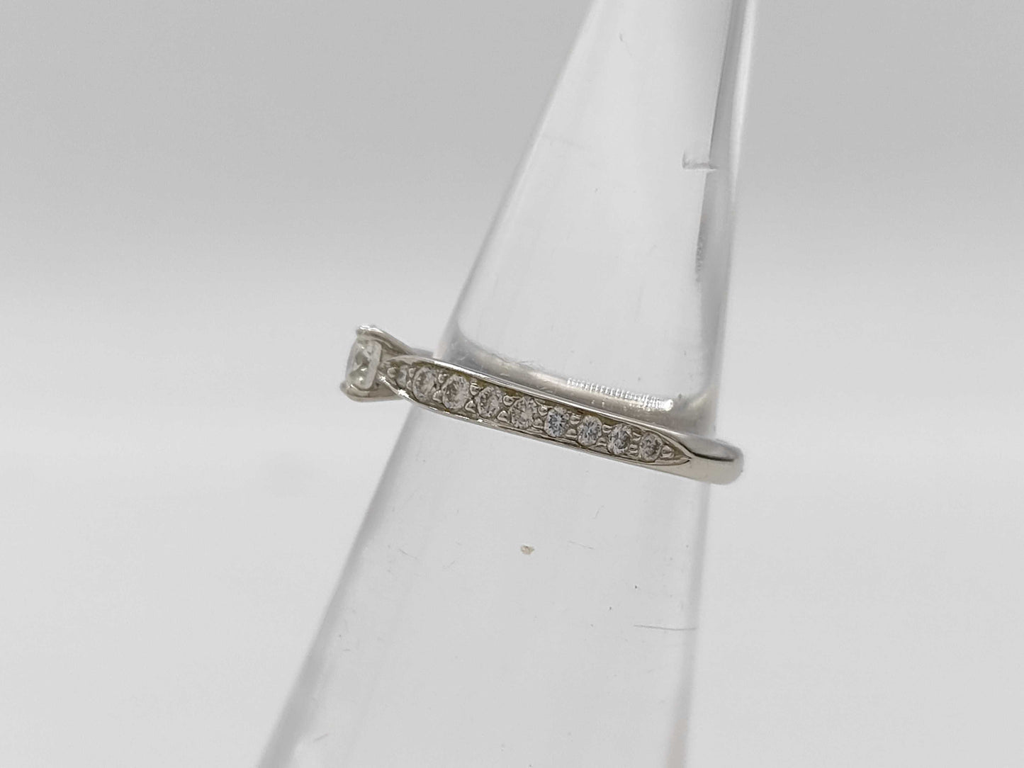 Tiffany & Co. Harmony D0.18ct Diamond Ring in PT950 