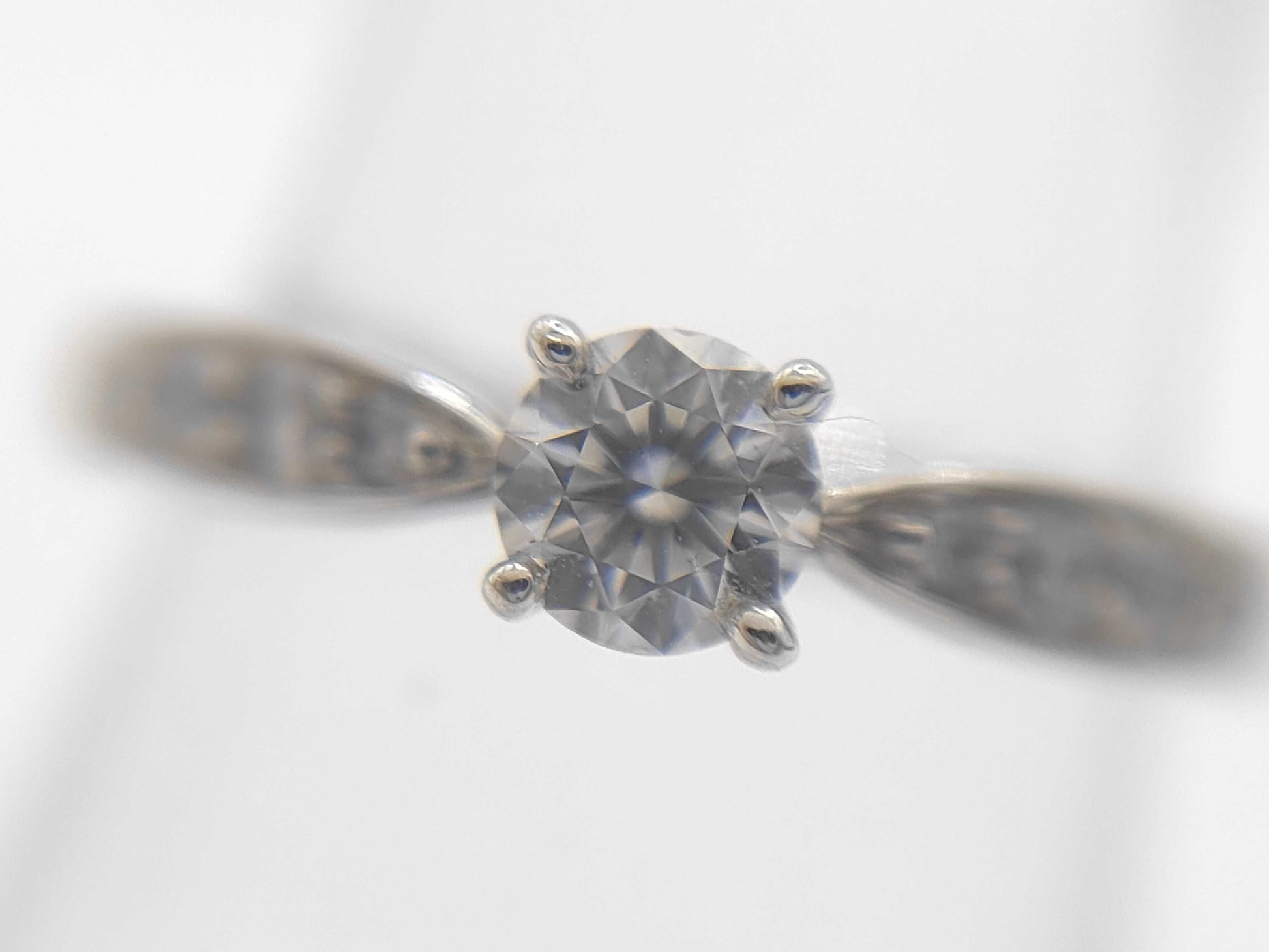 Tiffany & Co. Harmony D0.18ct Diamond Ring in PT950 