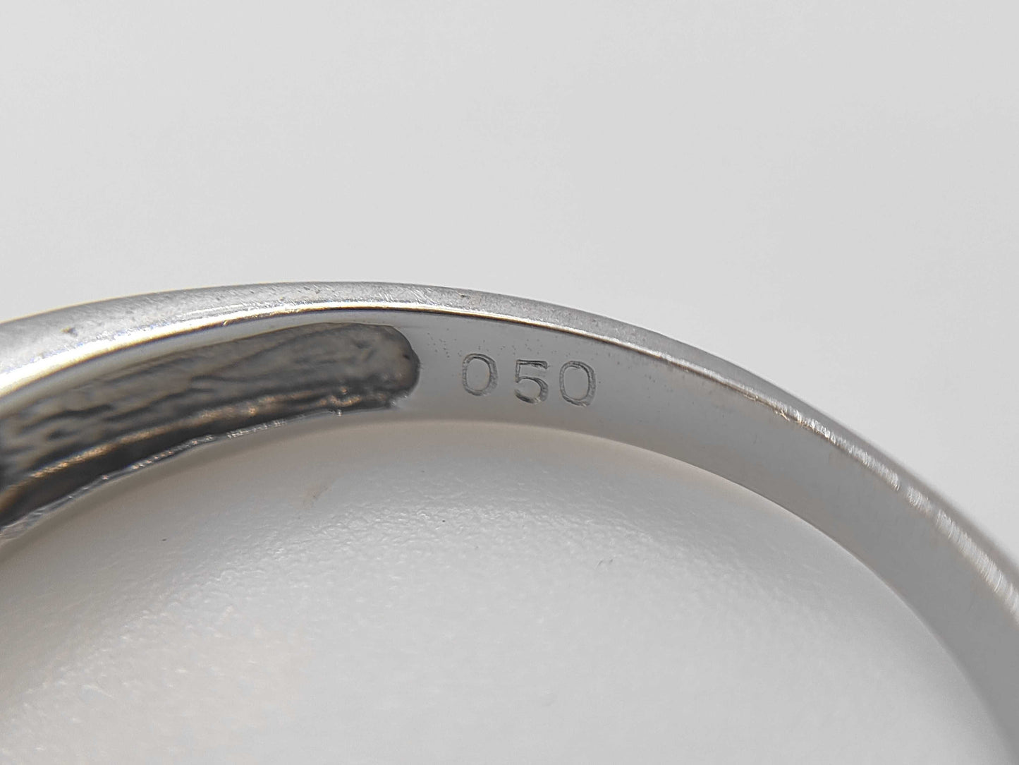 D0.50ct Pt900 2.6g Ring 