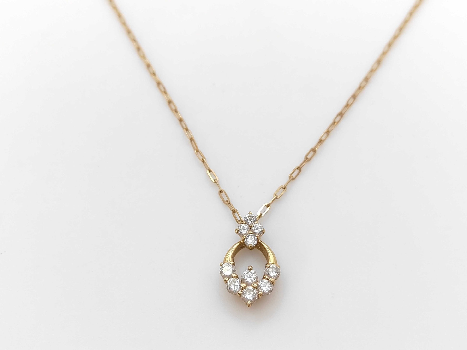 D0.51ct K18 3.0g Necklace 