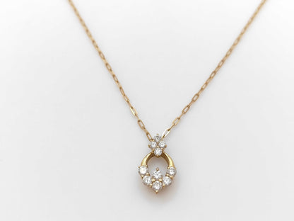 D0.51ct K18 3.0g Necklace 