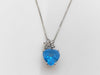 BT4.17ct D0.32ct Pt900/850 5.2g Necklace 