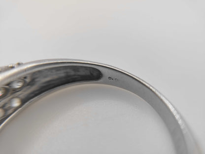 D1.00ct Pt900 5.0g Ring 