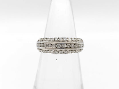 D1.00ct Pt900 5.0g Ring 