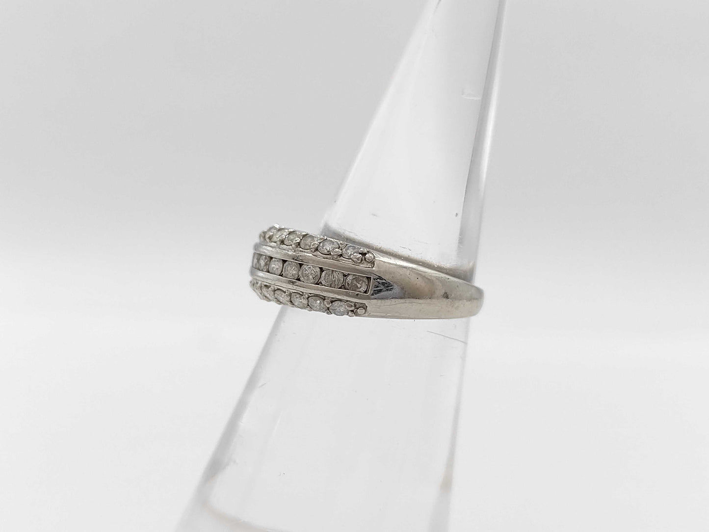 D1.00ct Pt900 5.0g Ring 