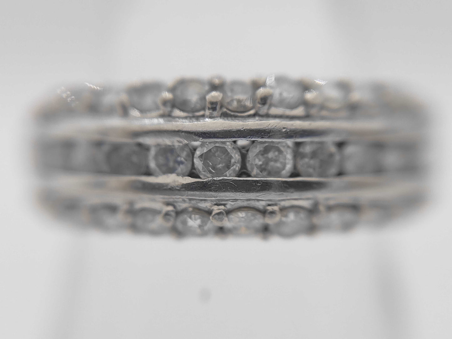 D1.00ct Pt900 5.0g Ring 