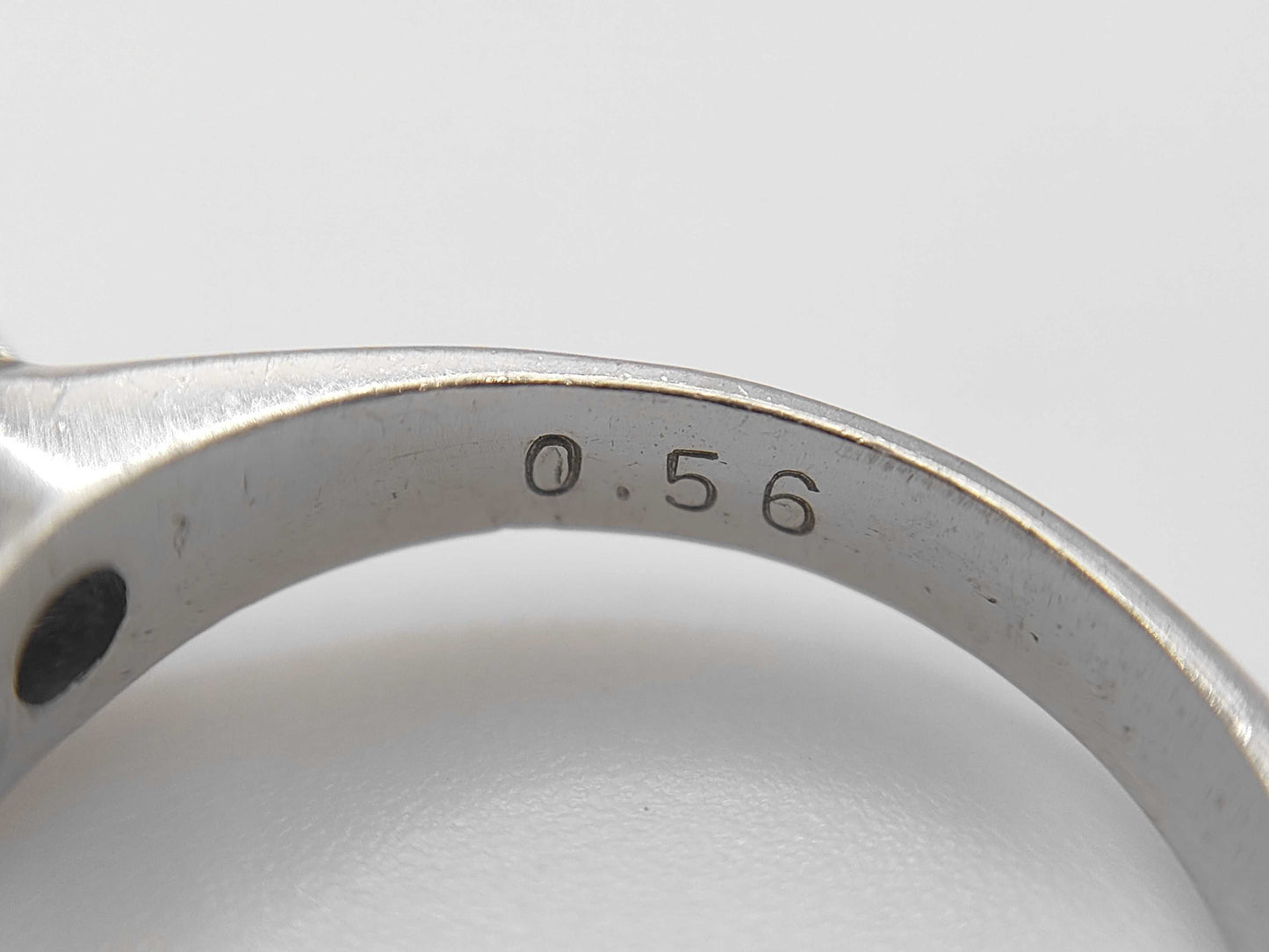 D0.56ct Pt900 5.3g Ring 