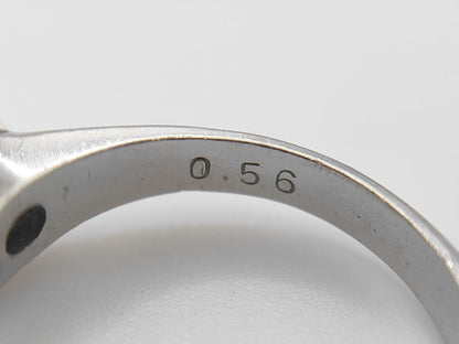 D0.56ct Pt900 5.3g Ring 