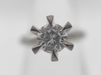 D0.56ct Pt900 5.3g Ring 