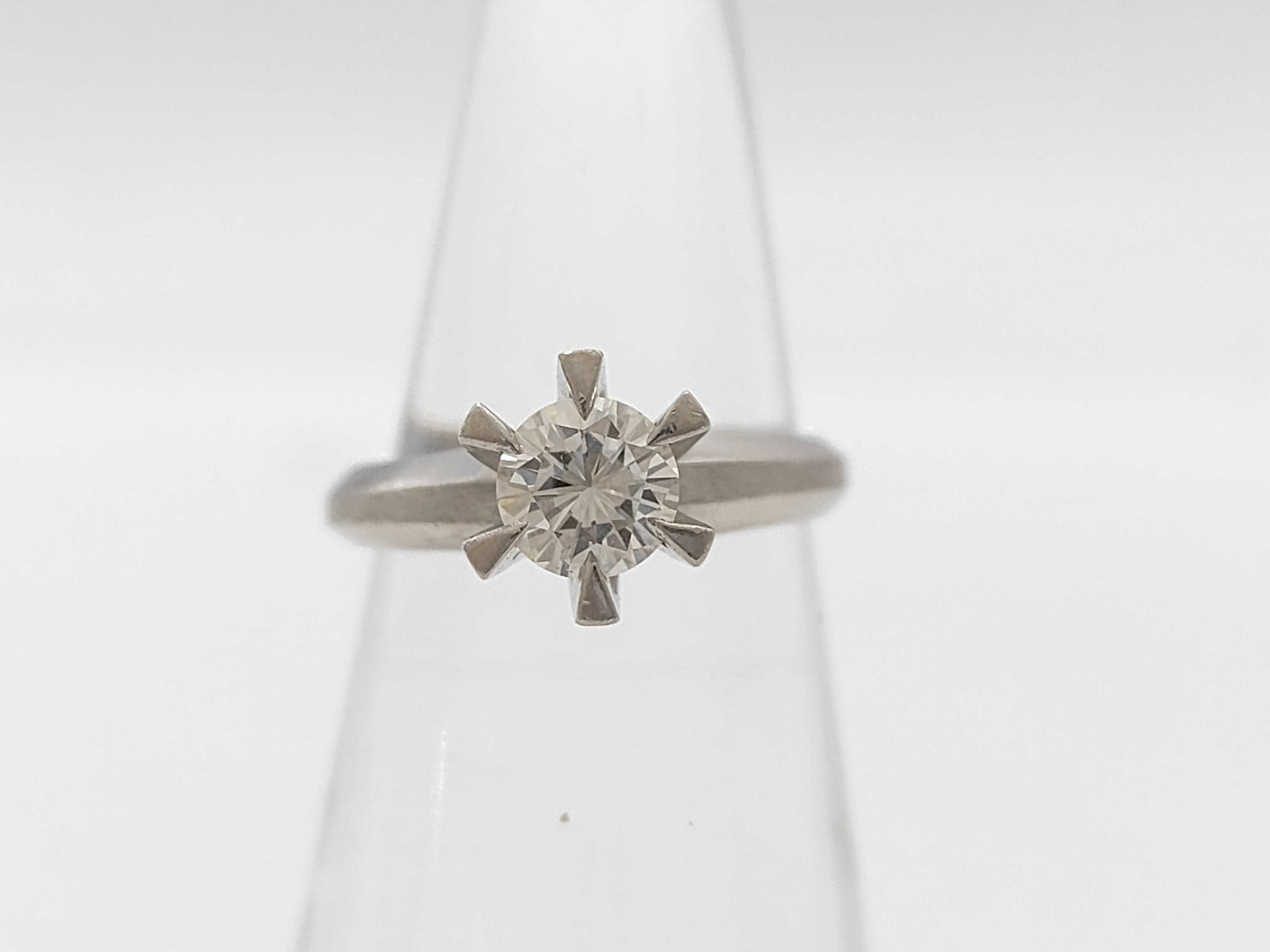 D0.56ct Pt900 5.3g Ring 