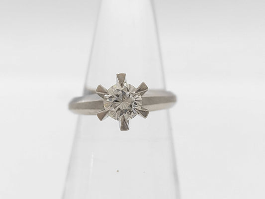 D0.56ct Pt900 5.3g Ring 