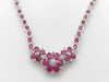 R17.70ct D0.50ct K18WG 29.2g Necklace 